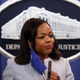 U.S. Assistant Attorney General for the Civil Rights Division Kristen Clarke speaks on a federal investigation of the City of Phoenix and the Phoenix Police Department during a news conference at the Department of Justice on August 05, 2021 in Washington, D.C.